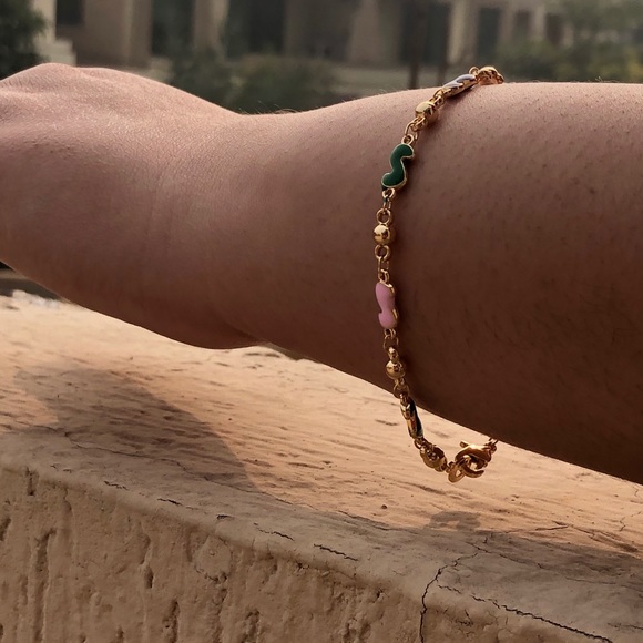 Multicolored jewelry set - Picture 5 of 9